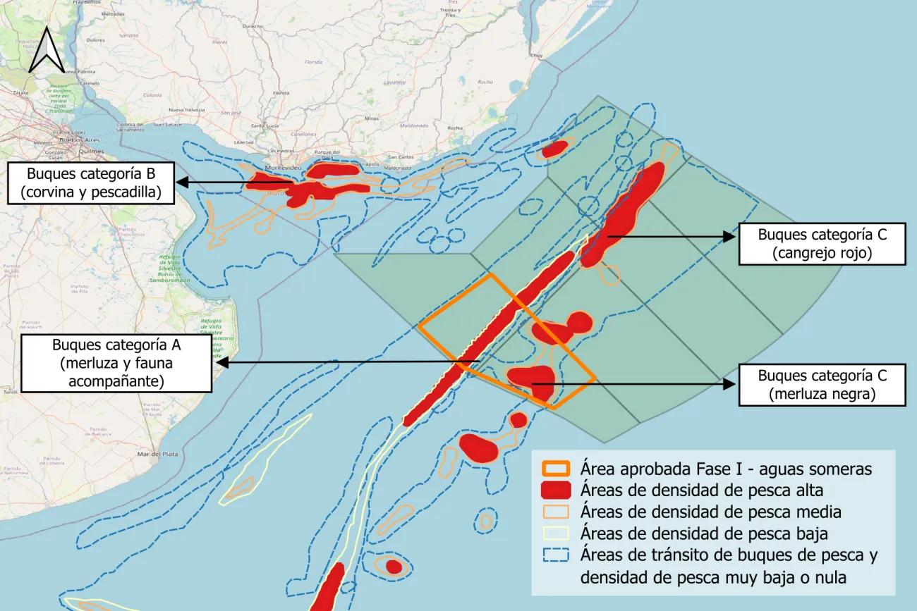 Zonas de pesca